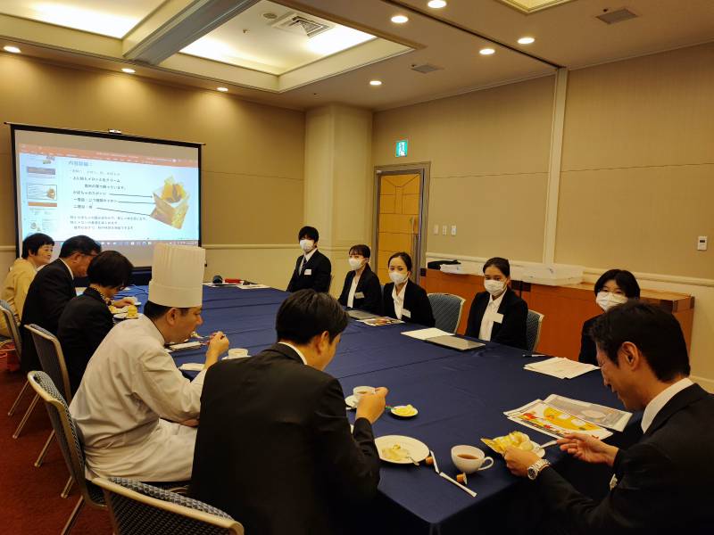 関西国際大学×ホテルヴィスキオ尼崎 コラボケーキを販売について